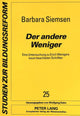 Book cover of: Der andere Weniger