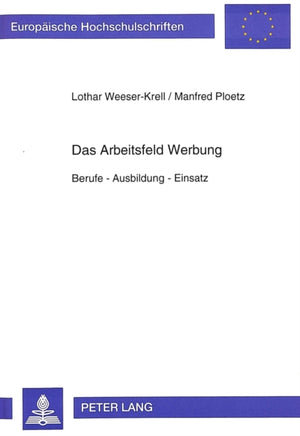 Das Arbeitsfeld Werbung
