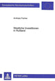 Book cover of: Westliche Investitionen in Ruland