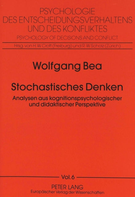 Book cover of: Stochastisches Denken. By: Wolfgang Bea