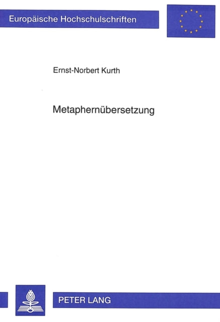 Book cover of: Metaphernuebersetzung
