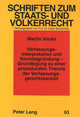 Book cover of: Verfassungsinterpretation und Normbegruendung - Grundlegung zu einer prozeduralen Theorie der Verfassungsgerichtsbarkeit