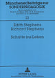 Book cover of: Schritte ins Leben. By: Edith Stephens