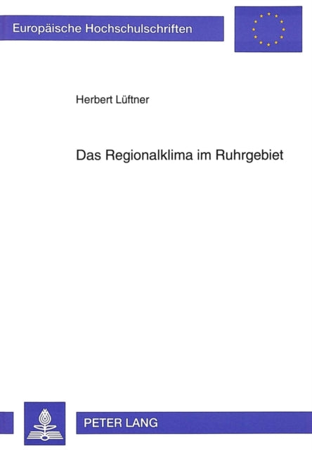 Book cover of: Das Regionalklima im Ruhrgebiet