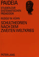 Book cover of: Schultheorien nach dem Zweiten Weltkrieg
