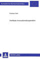 Book cover of: Vertikale Innovationskooperation. By: Andreas Halin