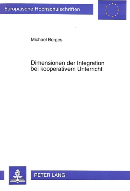 Book cover of: Dimensionen der Integration bei kooperativem Unterricht