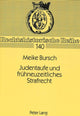Book cover of: Judentaufe und fruehneuzeitliches Strafrecht