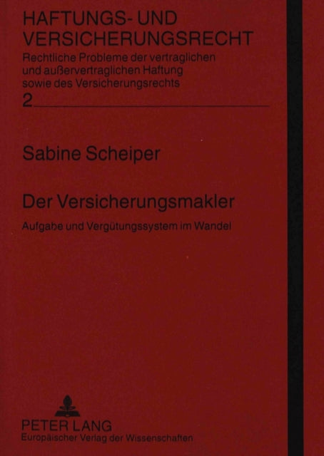 Book cover of: Der Versicherungsmakler