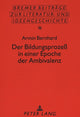 Book cover of: Der Bildungsprozeß in einer Epoche der Ambivalenz