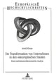Book cover of: Die Transformation von Unternehmen in den osteuropaeischen Staaten