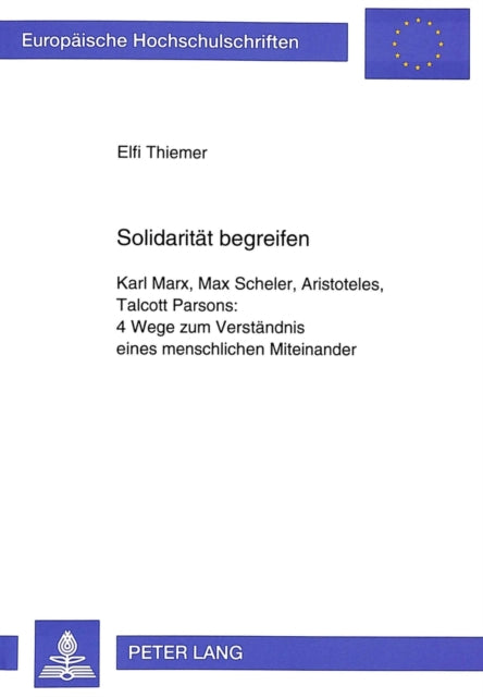 Book cover of: Solidaritaet begreifen