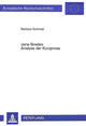 Book cover of: Jane Bowles: Analyse der Kurzprosa