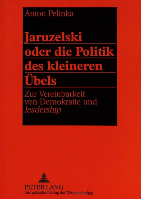 Book cover of: Jaruzelski oder die Politik des kleineren Uebels