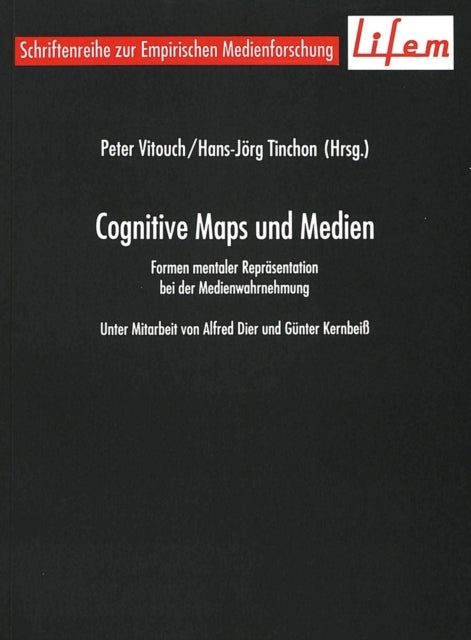 Book cover of: Cognitive Maps und Medien