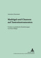 Book cover of: Madrigal Und Chanson Auf Tasteninstrumenten