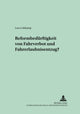 Book cover of: Reformbeduerftigkeit Von Fahrverbot Und Fahrerlaubnisentzug?. By: Lars Lohkamp
