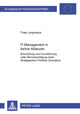 Book cover of: It-Management in Airline Allianzen