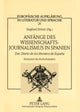 Book cover of: Anfaenge des Wissenschaftsjournalismus in Spanien. By: Siegfried Jüttner
