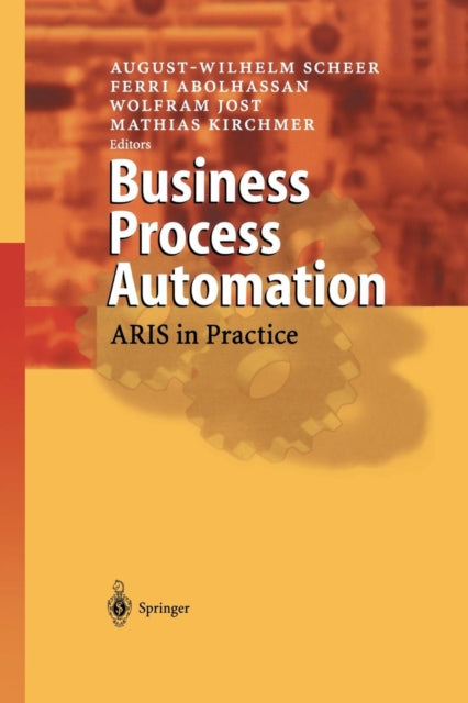 Book cover of: Business Process Automation. By: August-Wilhelm Scheer
