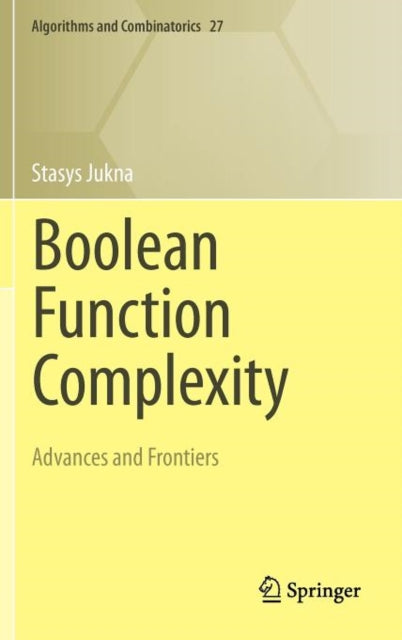 Book cover of: Boolean Function Complexity