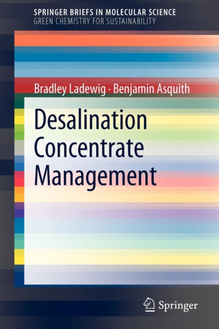 Book cover of: Desalination Concentrate Management