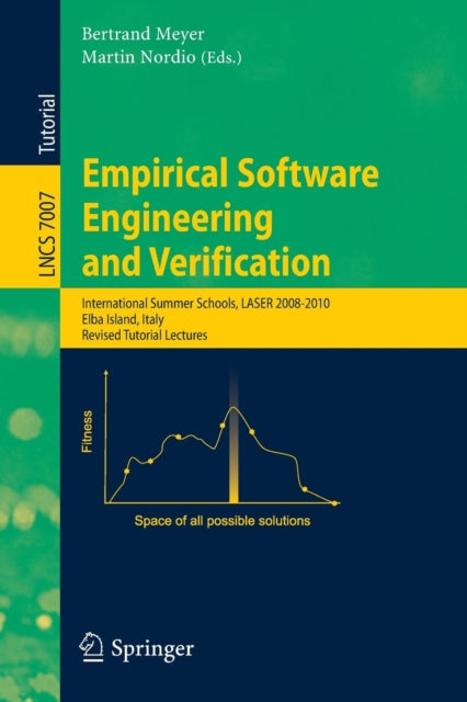 Book cover of: Empirical Software Engineering and Verification