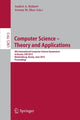 Book cover of: Computer Science - Theory and Applications. By: Andrei A. Bulatov
