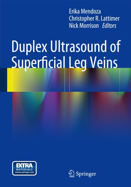 Book cover of: Duplex Ultrasound of Superficial Leg Veins. By: Erika Mendoza