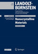 Book cover of: Nanocrystalline Materials. By: E. Burzo