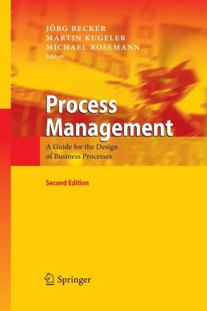 Book cover of: Process Management. By: Jörg Becker