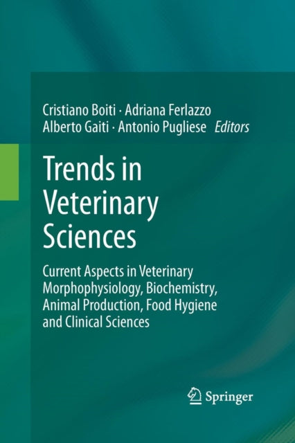 Book cover of: Trends in Veterinary Sciences. By: Cristiano Boiti