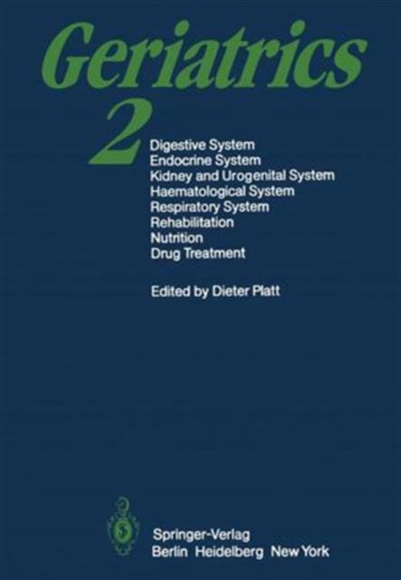 Book cover of: Geriatrics 2. By: Dieter Platt