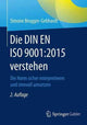 Book cover of: Die DIN EN ISO 9001:2015 verstehen. By: Simone Brugger-Gebhardt