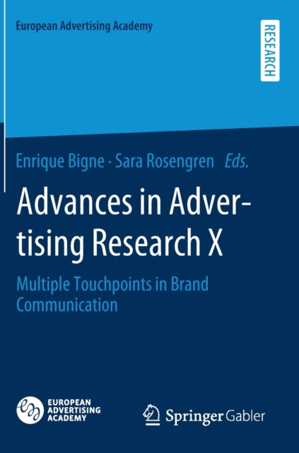 Book cover of: Advances in Advertising Research X. By: Enrique Bigne