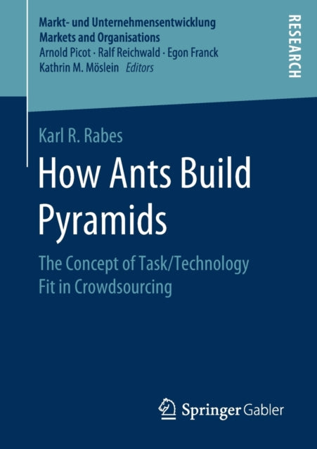 Book cover of: How Ants Build Pyramids. By: Karl R. Rabes