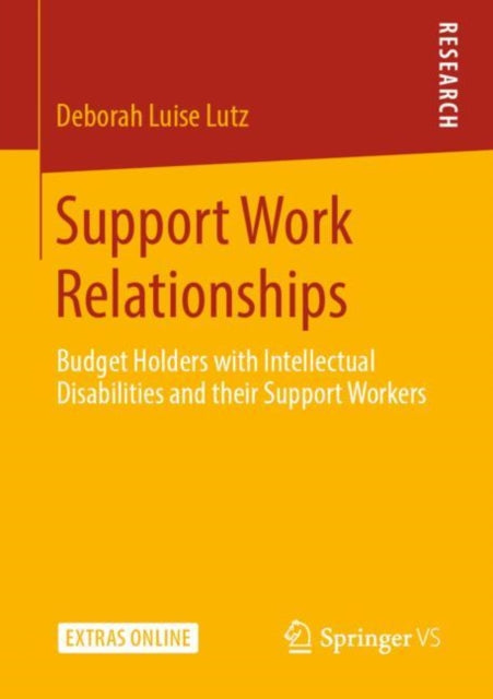 Book cover of: Support Work Relationships. By: Deborah Luise Lutz