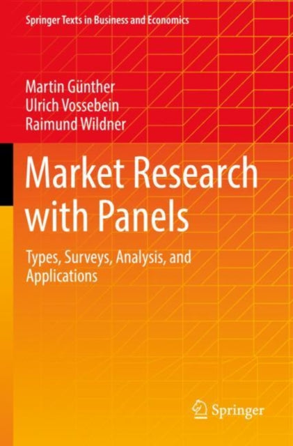 Book cover of: Market Research with Panels. By: Martin Günther