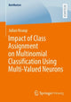 Book cover of: Impact of Class Assignment on Multinomial Classification Using Multi-Valued Neurons. By: Julian Knaup