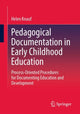 Book cover of: Pedagogical Documentation in Early Childhood Education. By: Helen Knauf