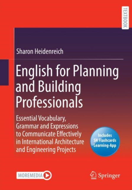 Book cover of: English for Planning and Building Professionals. By: Sharon Heidenreich