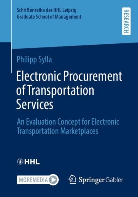 Book cover of: Electronic Procurement of Transportation Services. By: Philipp Sylla