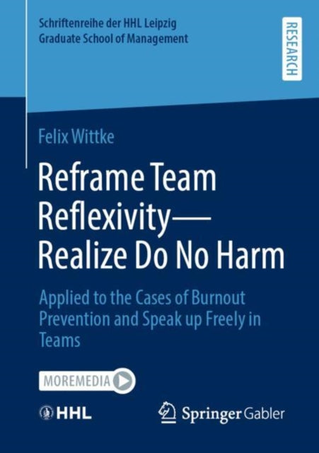 Book cover of: Reframe Team Reflexivity — Realize Do No Harm. By: Felix Wittke