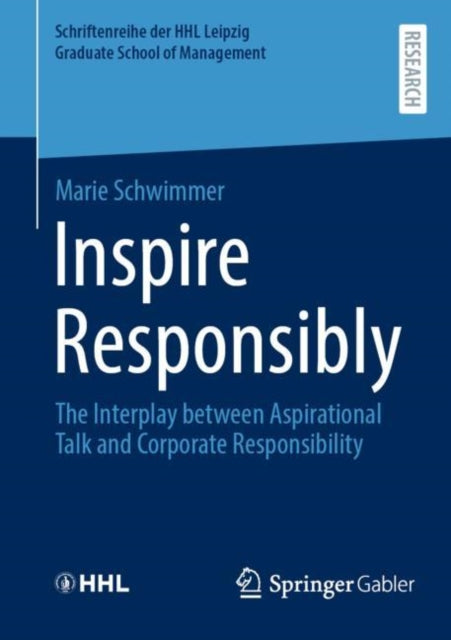Book cover of: Inspire Responsibly. By: Marie Schwimmer