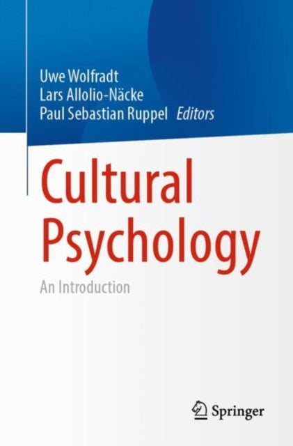 Book cover of: Cultural Psychology. By: Uwe Wolfradt