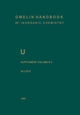 Book cover of: U Uranium. By: Karl-Christian Buschbeck