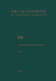 Book cover of: Sb Organoantimony Compounds. By: Marlies Mirbach