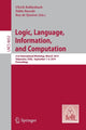 Book cover of: Logic, Language, Information, and Computation. By: Ulrich Kohlenbach