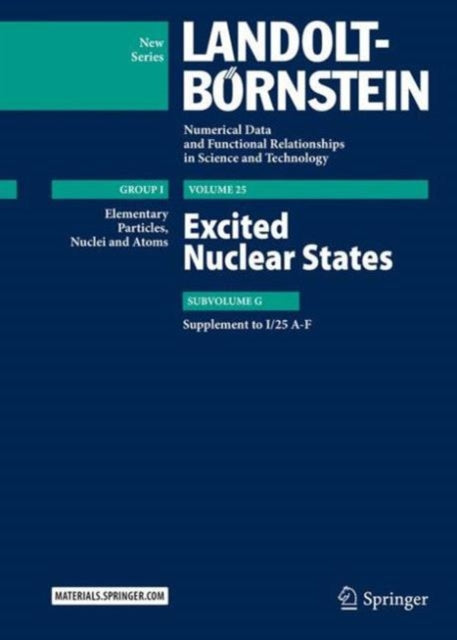 Book cover of: Excited Nuclear States. By: Herwig Schopper