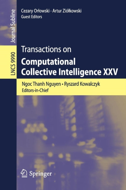 Book cover of: Transactions on Computational Collective Intelligence XXV. By: Ngoc Thanh Nguyen